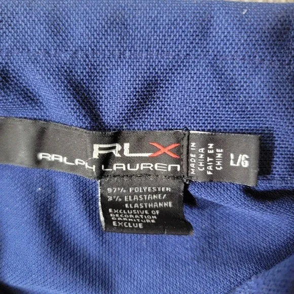 Ralph Lauren Golf Blue Polo Shirt - Picture 3 of 3